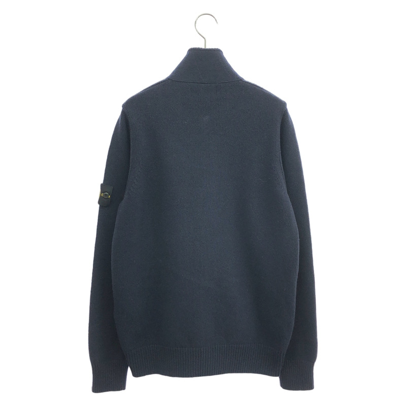STONE ISLAND 羊毛衫 海軍藍 羊毛開襟衫 海軍藍 二手 男款-1