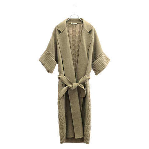 MAX MARA 大衣 其他大衣 羊毛 米色 二手 男裝