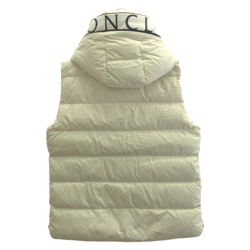 MONCLER 羽絨背心 羽絨背心 聚酯纖維 白色 二手 男款-1