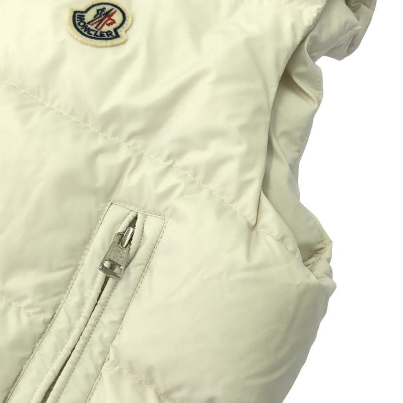 MONCLER 羽絨背心 羽絨背心 聚酯纖維 白色 二手 男款-7