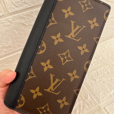 lv花紋男款對開長夾