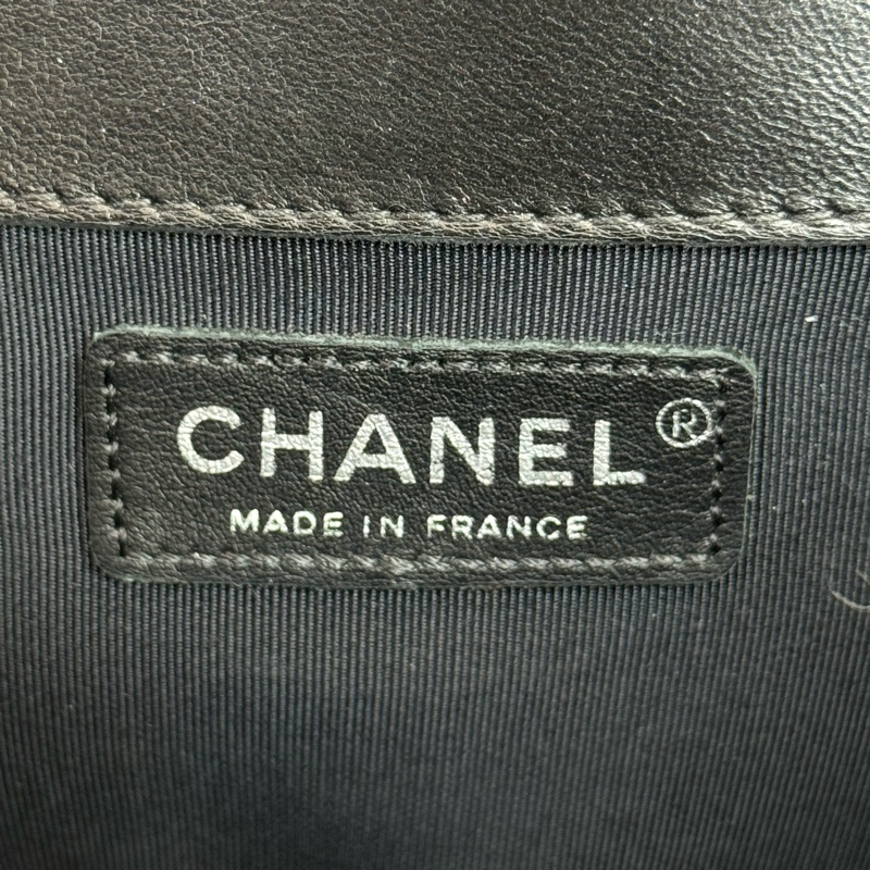 CHANEL vintage方形黑銀2.55釦多層鏈包/特別版🖤超實用空間-23