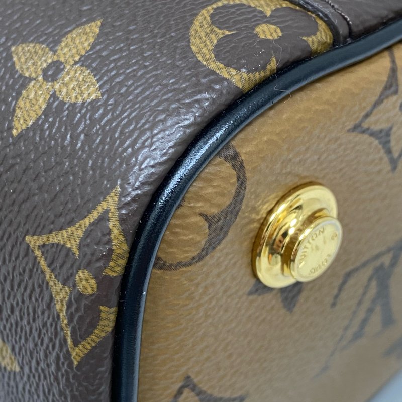 △ Louis Vuitton 路易威登 Vanity Brown Coated Canvas Monogram Chain Vanity Case M45165 啡色塗層帆布經典花紋鏈條化妝袋 M45165 -257008205-10