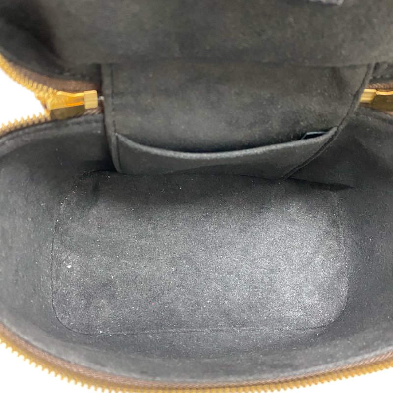 △ Louis Vuitton 路易威登 Vanity Brown Coated Canvas Monogram Chain Vanity Case M45165 啡色塗層帆布經典花紋鏈條化妝袋 M45165 -257008205-15