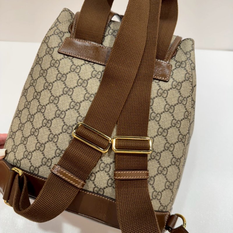 GUCCI PVC防水 後背包/雙肩包 9成新-11