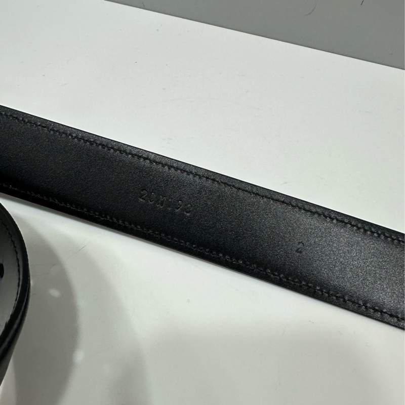 Prada 2CM198 黑色防刮牛皮皮帶 85cm-5