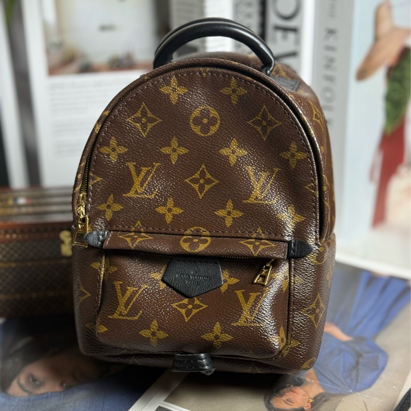 LV Palm Springs Mini 小書包-0