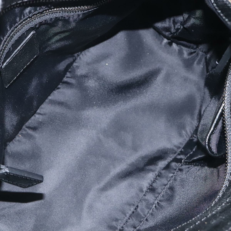 【日本直送】BURBERRY Nova 格紋手提包 尼龍 黑色 正品 am8192-11