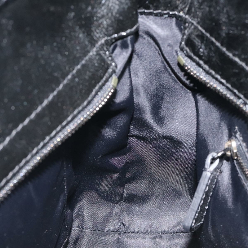 【日本直送】BURBERRY Nova 格紋手提包 尼龍 黑色 正品 am8192-17