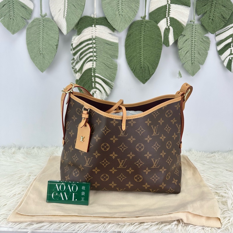 LV CarryAll PM size 晶片款 手提單肩斜肩包-0
