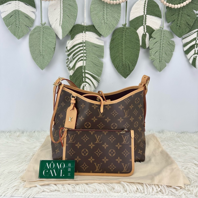 LV CarryAll PM size 晶片款 手提單肩斜肩包-3