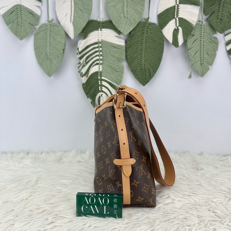 LV CarryAll PM size 晶片款 手提單肩斜肩包-5