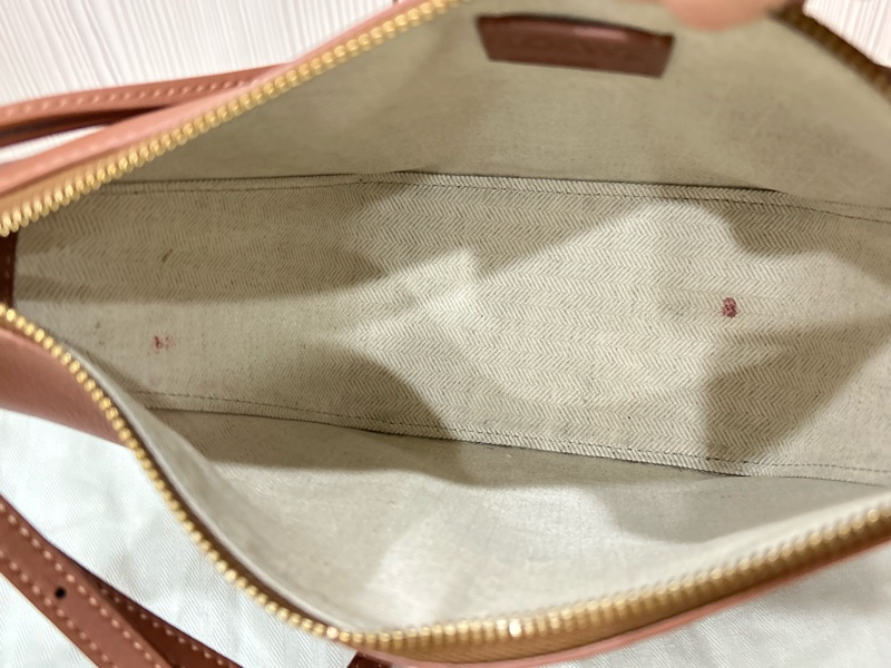 LOEWE 迷你 Hammock Hobo 經典小牛皮包 焦糖色-19