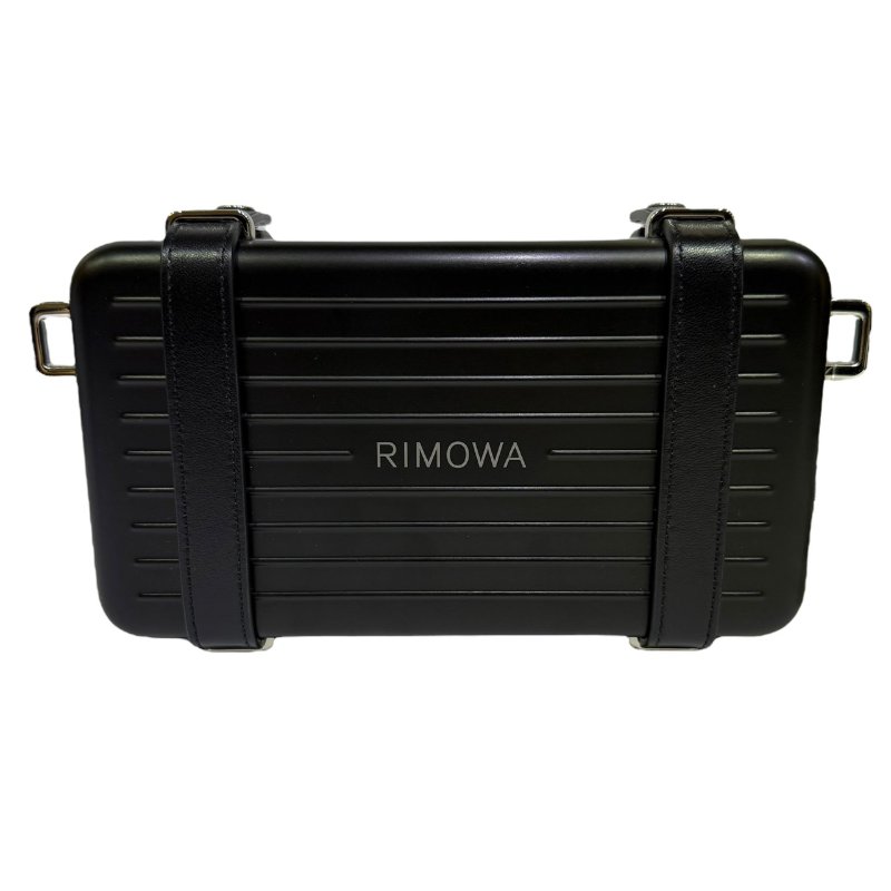 【美收精品】Dior X Rimowa 鋁質和粒面觸感頂級小牛皮手拿包 2-359-1
