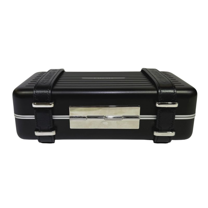 【美收精品】Dior X Rimowa 鋁質和粒面觸感頂級小牛皮手拿包 2-359-4