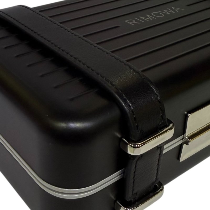 【美收精品】Dior X Rimowa 鋁質和粒面觸感頂級小牛皮手拿包 2-359-8