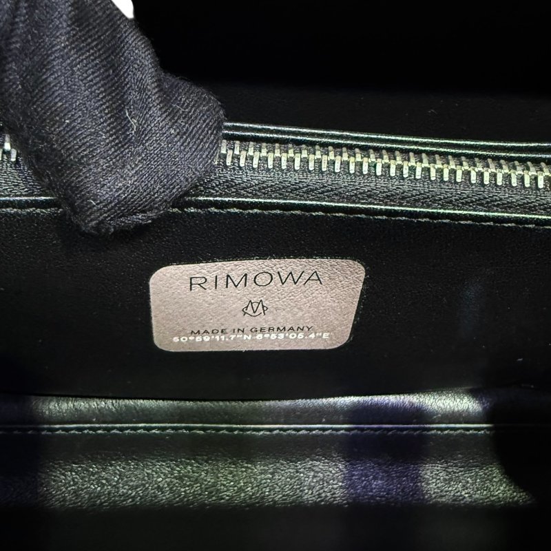 【美收精品】Dior X Rimowa 鋁質和粒面觸感頂級小牛皮手拿包 2-359-12