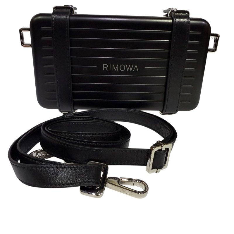 【美收精品】Dior X Rimowa 鋁質和粒面觸感頂級小牛皮手拿包 2-359-14