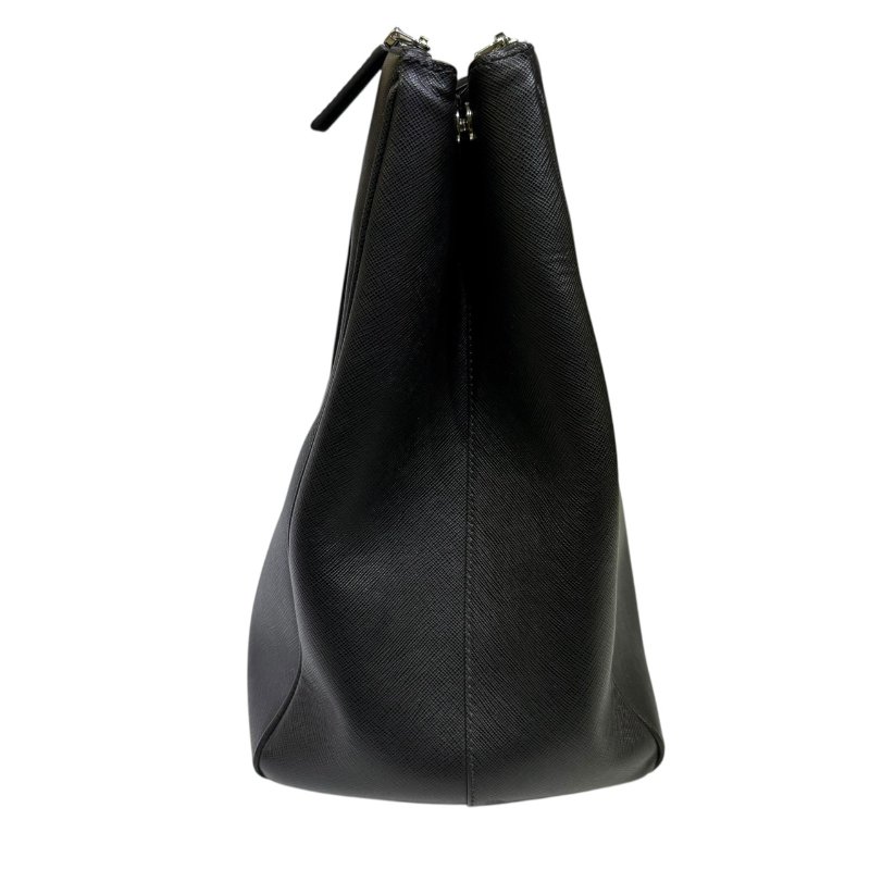 【美收精品】PRADA黑色皮革手提包 2-343-3