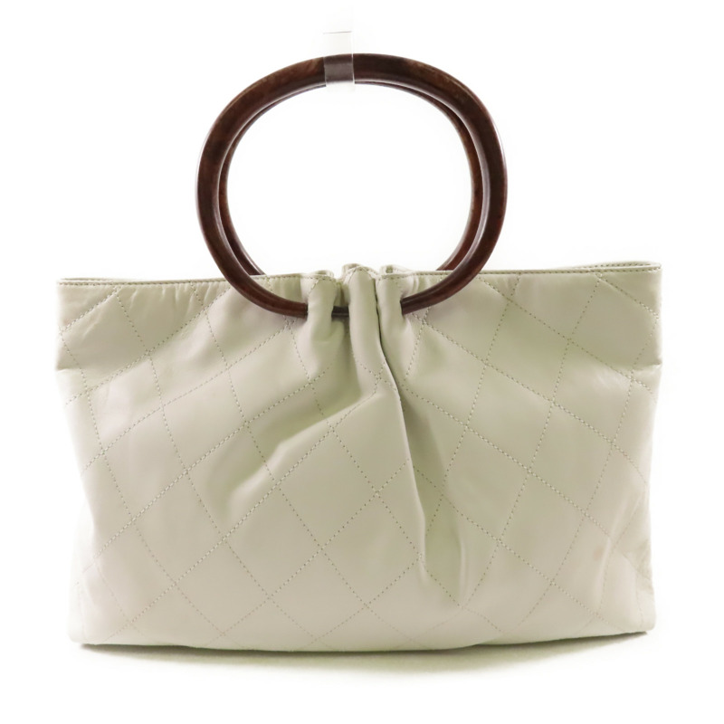 CHANEL 羊皮皮革Handbag手挽袋-1
