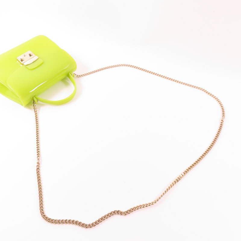 Furla PVC 2 Way Shoulder Bag金扣手挽肩背兩用袋-5