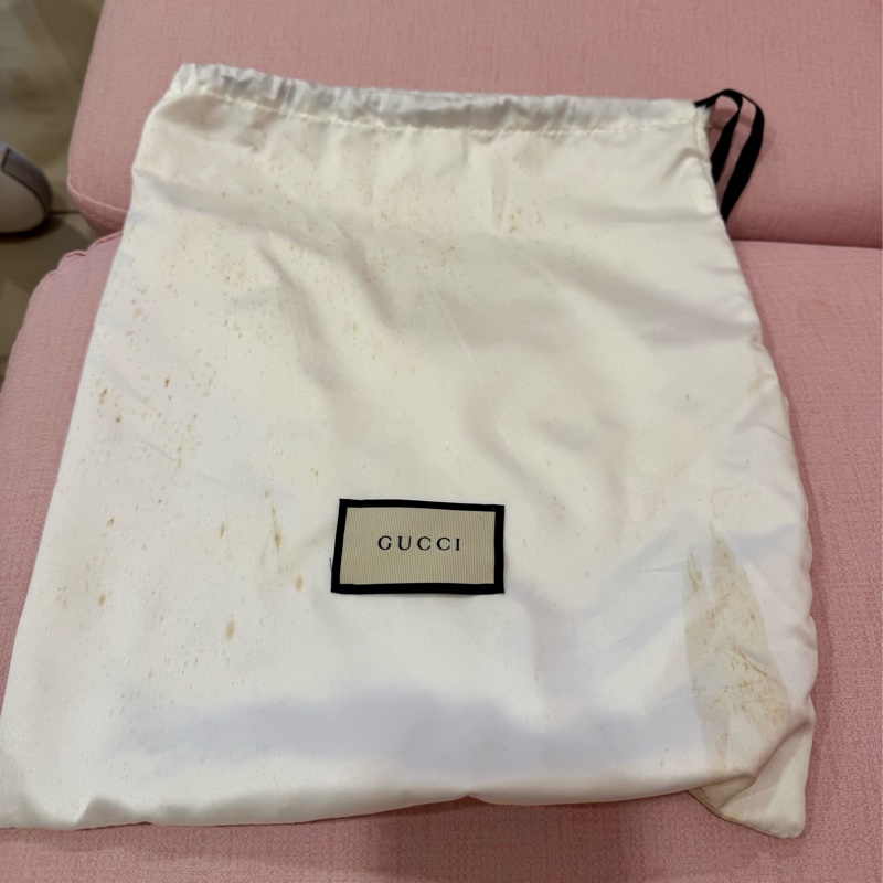 GUCCI 古馳 經典GG LOGO帆布皮革飾邊漁夫帽-5