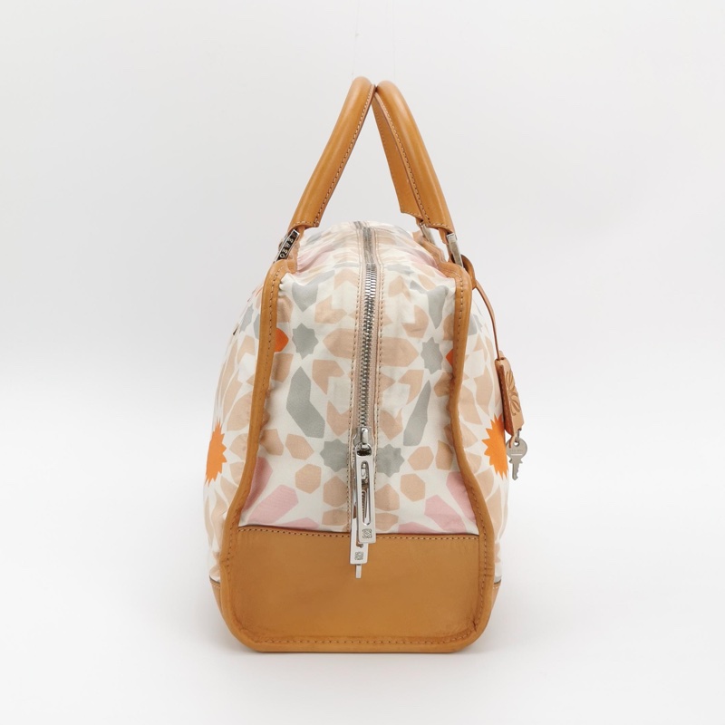 9❤️羅意威Loewe Amazona牛皮印花字母手提包👜-4