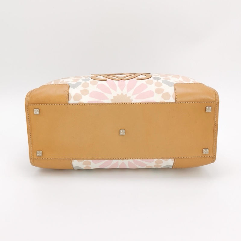 9❤️羅意威Loewe Amazona牛皮印花字母手提包👜-6