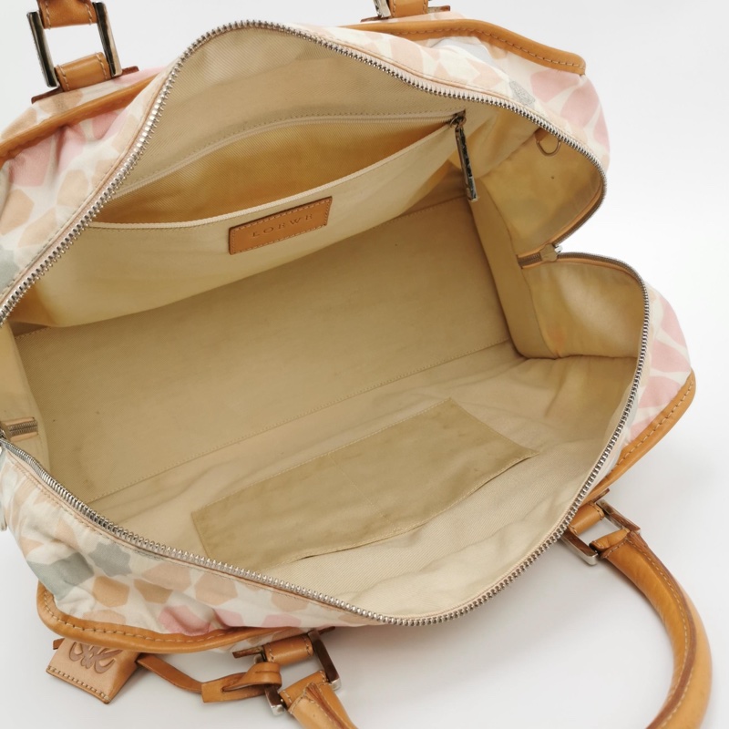 9❤️羅意威Loewe Amazona牛皮印花字母手提包👜-7