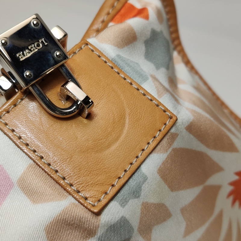 9❤️羅意威Loewe Amazona牛皮印花字母手提包👜-10