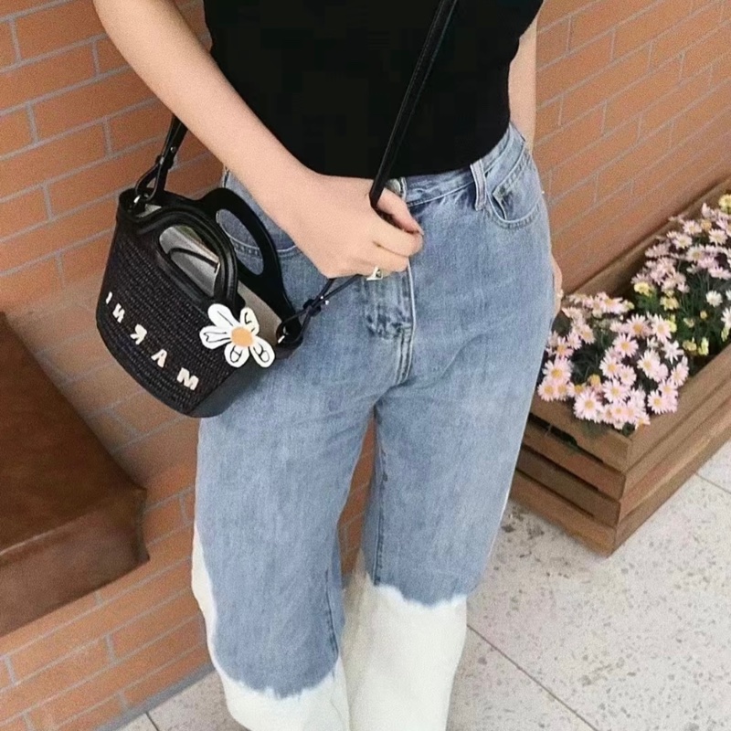 MARNI 可拆卸肩帶 迷你菜籃子-1