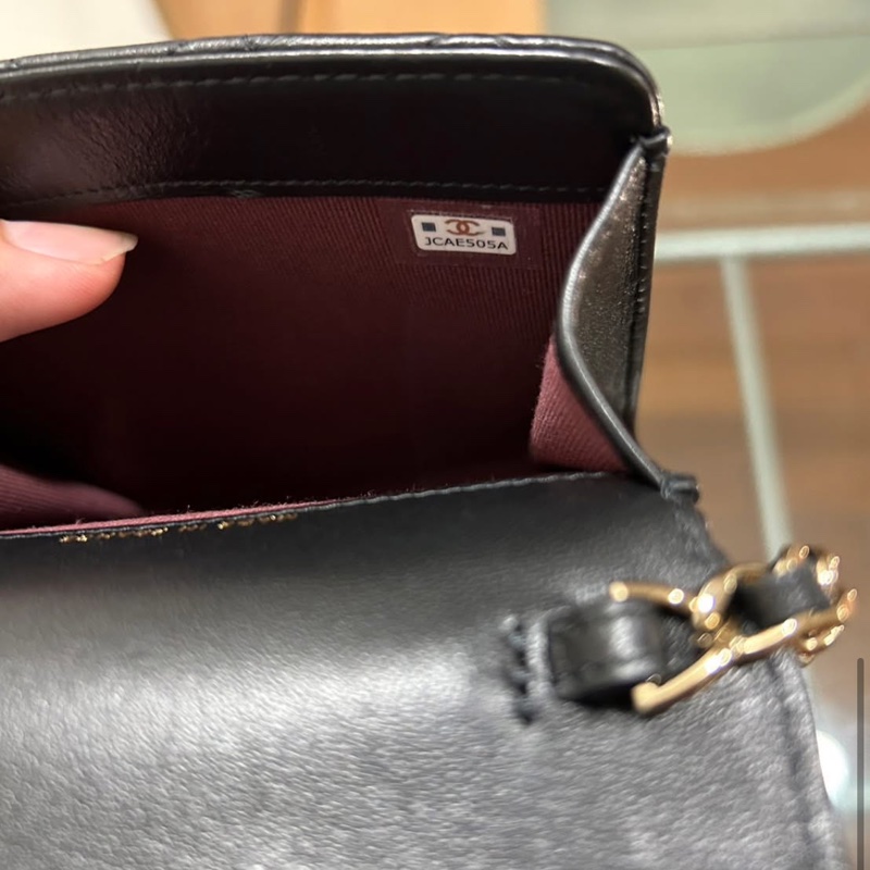 CHANEL AP3061 WOC 羊皮小廢包-8