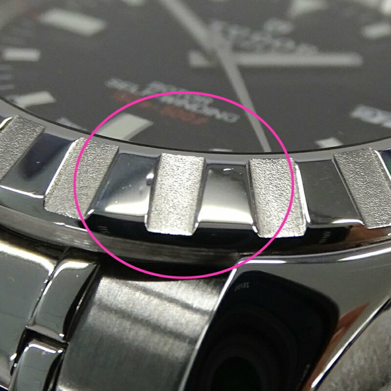 帝舵 TUDOR 20010 運動系列手錶男式日期自動 AT 不鏽鋼 SS 銀色黑色拋光-11