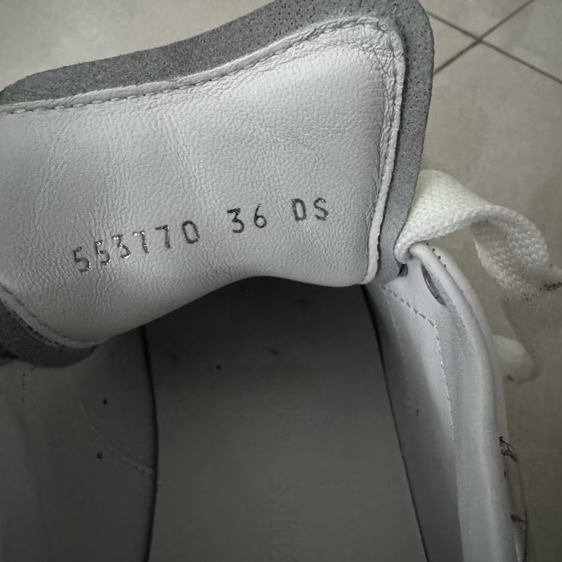 限量款 Alexander McQUEEN (麥昆)小白鞋 女款 鱷魚紋銀尾 小白鞋-11