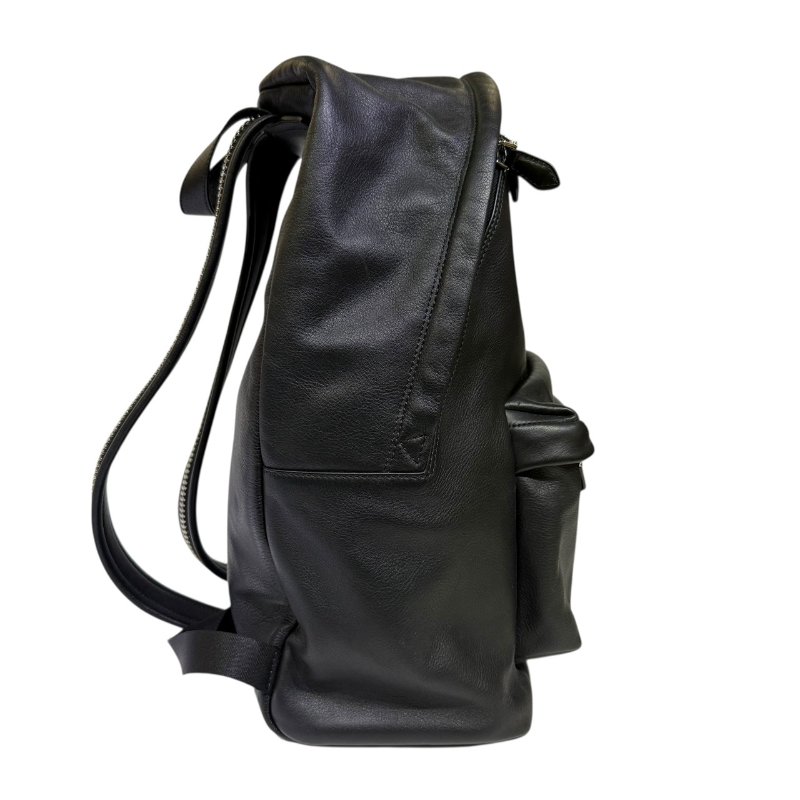 【美收精品】GIVENCHY黑色皮革後背包 2-338-2