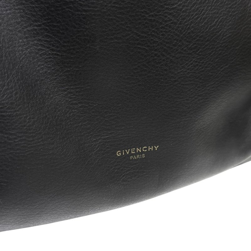【美收精品】GIVENCHY黑色皮革後背包 2-338-9