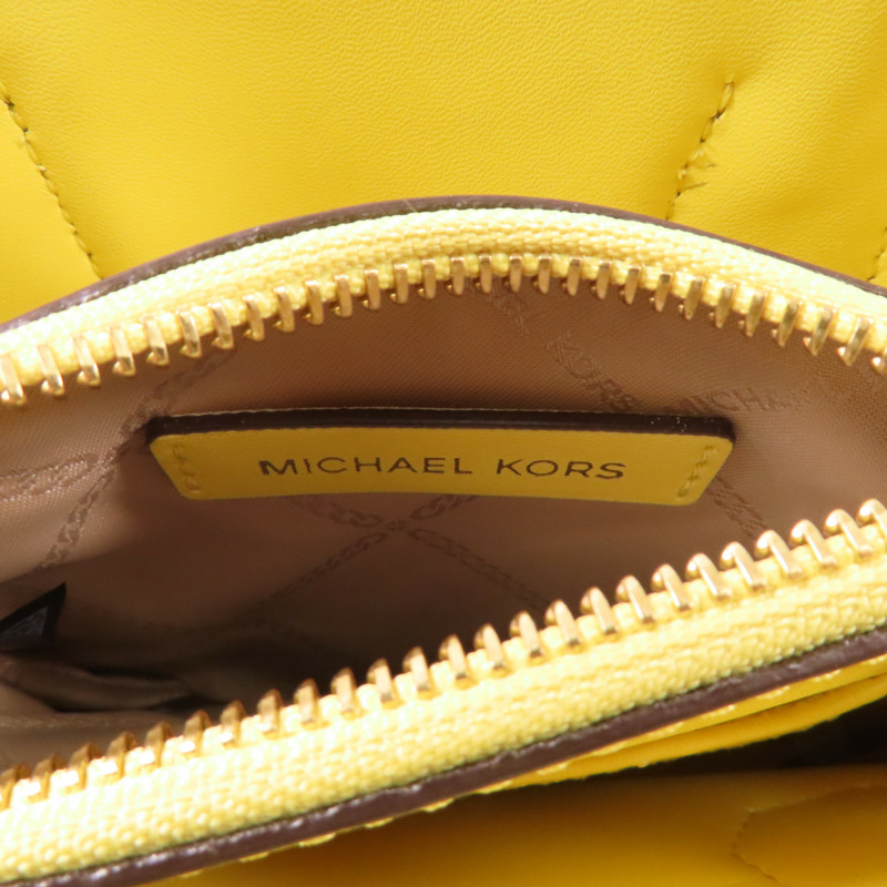 Michael Kors 皮革Shoulder Bag金扣手挽肩背兩用袋-15