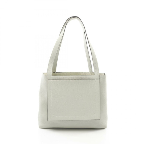 HERMES Cabas selier 31 手提包 082201CA Clemence 皮革綠色二手男 B
