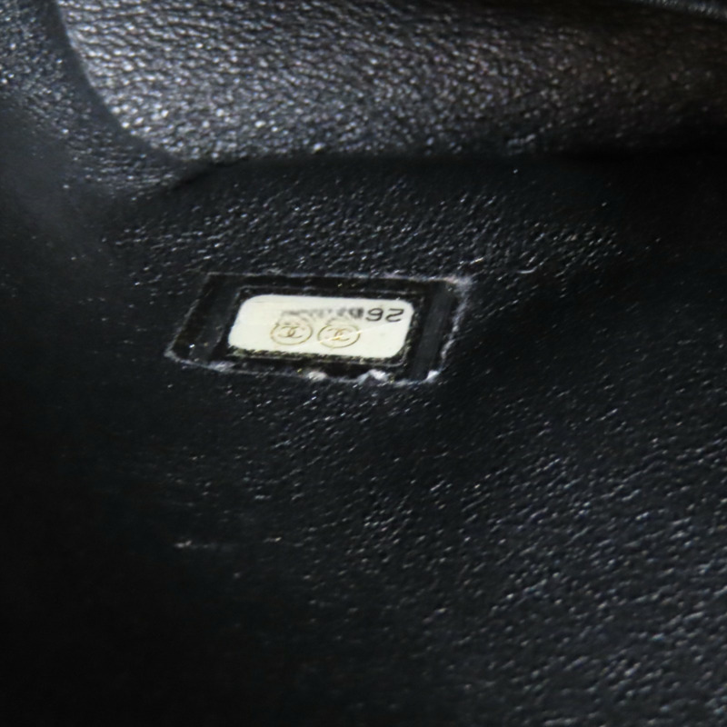 黑色 菱格紋 皮革 Filigree 後背包 無卡【CHANEL 香奈兒】 A57090-7