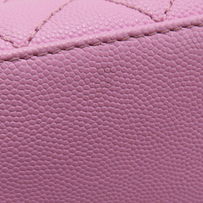 粉色 菱格紋 皮革 鍊帶 Coco Chain Handle 兩用包 AS2215-12