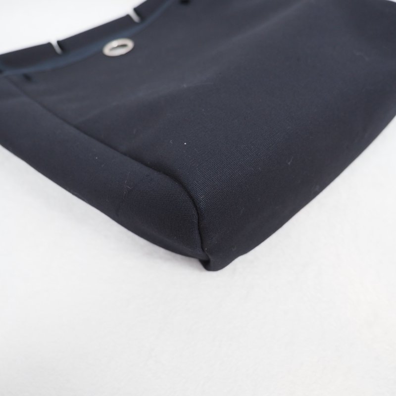 HERMES 黑銀 Herbag 背包-25