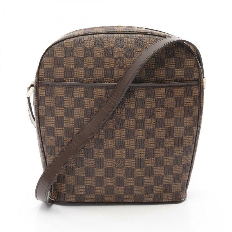 路易威登 Ipanema GM 肩背包 N51292 Damier 帆布 Ebene 二手女款-0