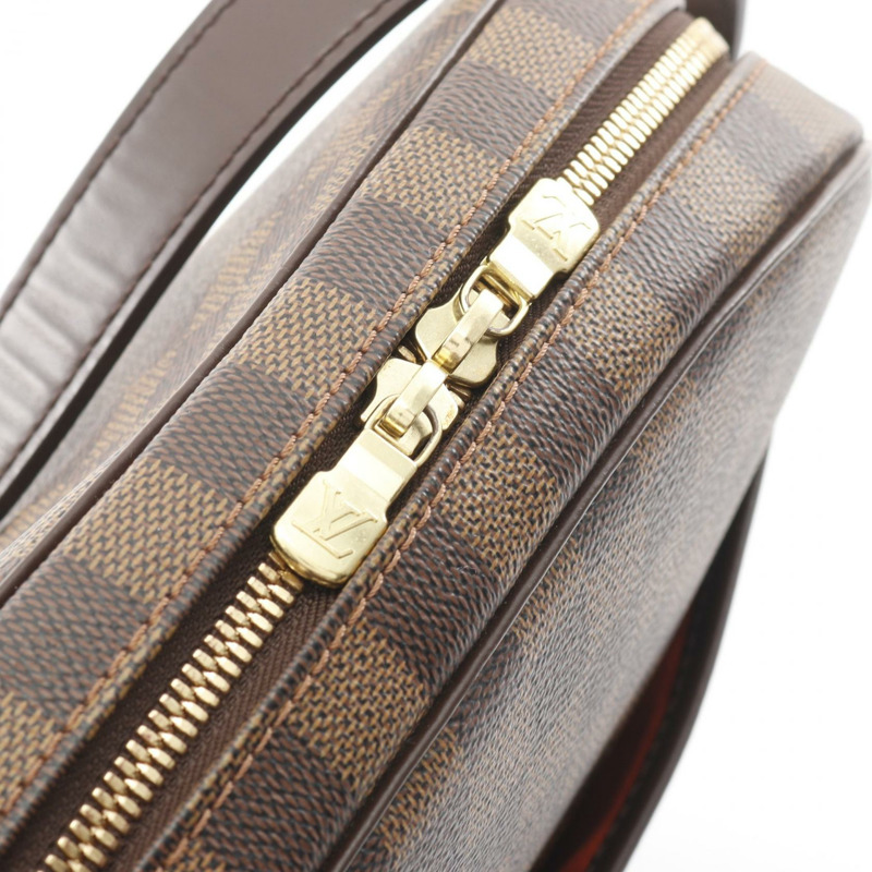 路易威登 Ipanema GM 肩背包 N51292 Damier 帆布 Ebene 二手女款-8