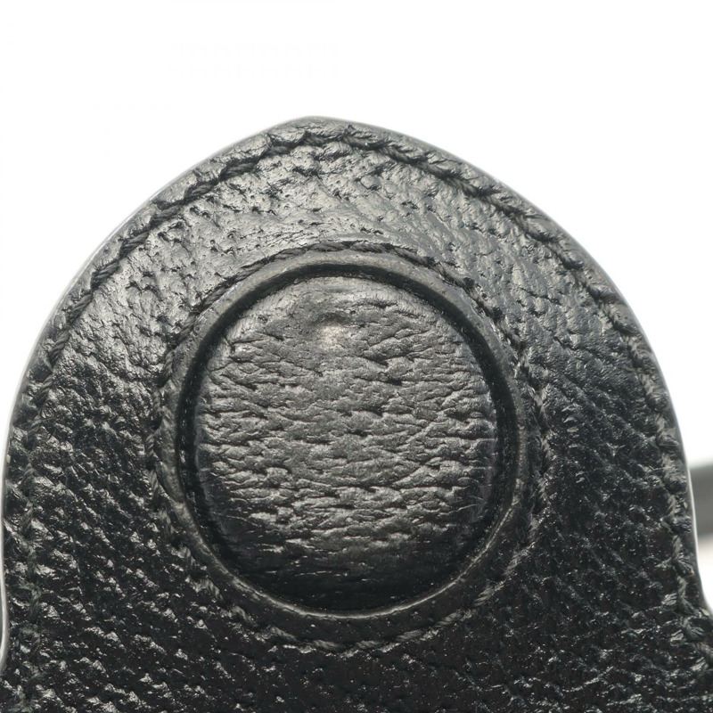 GUCCI Horsebit 1955 Jumbo GG 單肩包 699296 帆布皮革黑色二手女士-4