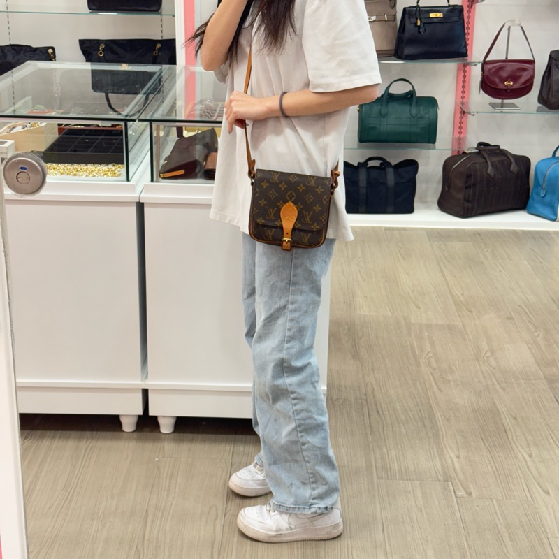 Louis Vuitton 老花小號馬鞍包-5