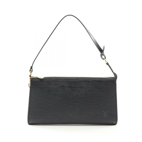 路易威登 Pochette Accessoires 手提包 M52942 Epi 皮革 黑色 二手