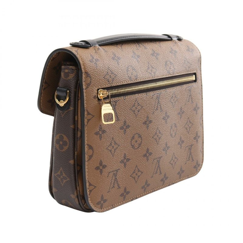 路易威登 Pochette Metis 中型兩用手提包 M44876 Monogram Reverse 二手女款-1