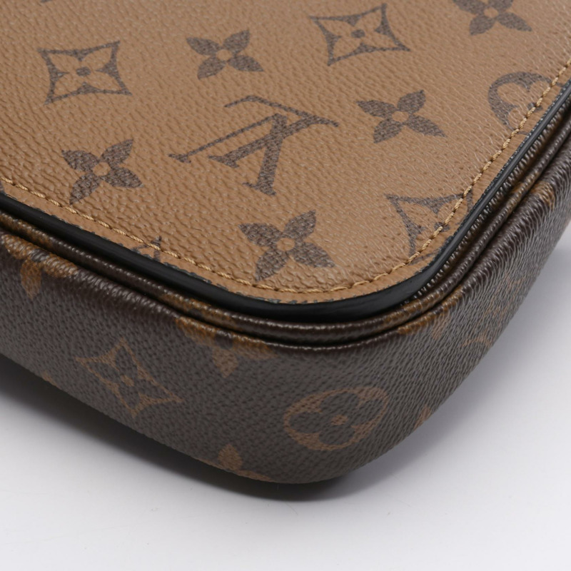 路易威登 Pochette Metis 中型兩用手提包 M44876 Monogram Reverse 二手女款-5