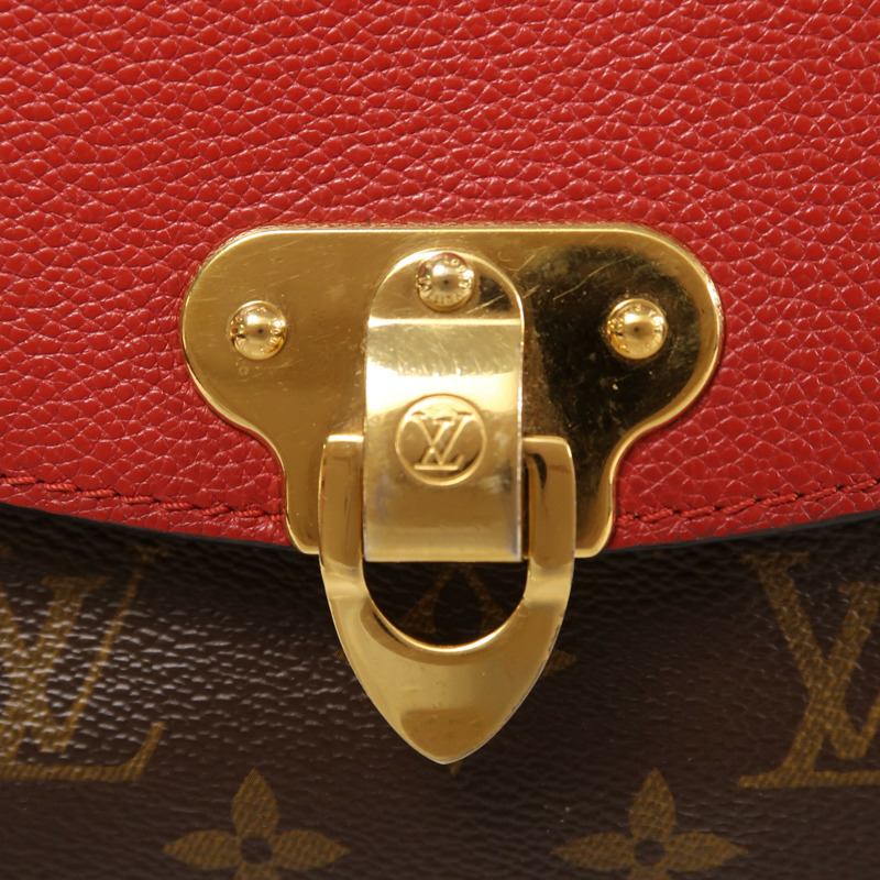 LOUIS VUITTON Monogram Saint Placide金扣肩背袋-9
