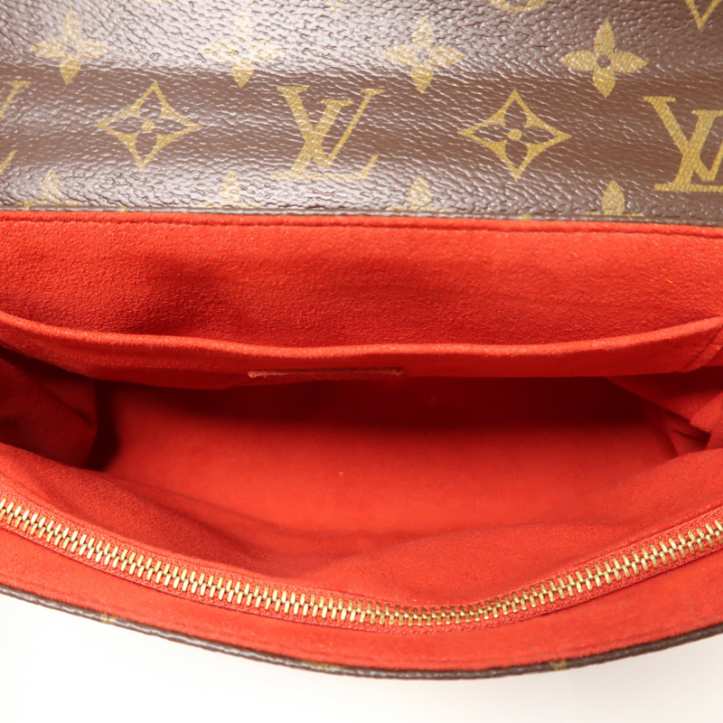 LOUIS VUITTON Monogram Saint Placide金扣肩背袋-10
